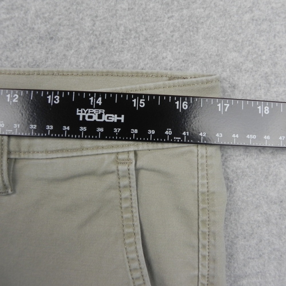 Levis XX Chino Standard Taper Pants Mens 33x27 Tan Khaki Stretch Cotton Twill - Picture 7 of 12